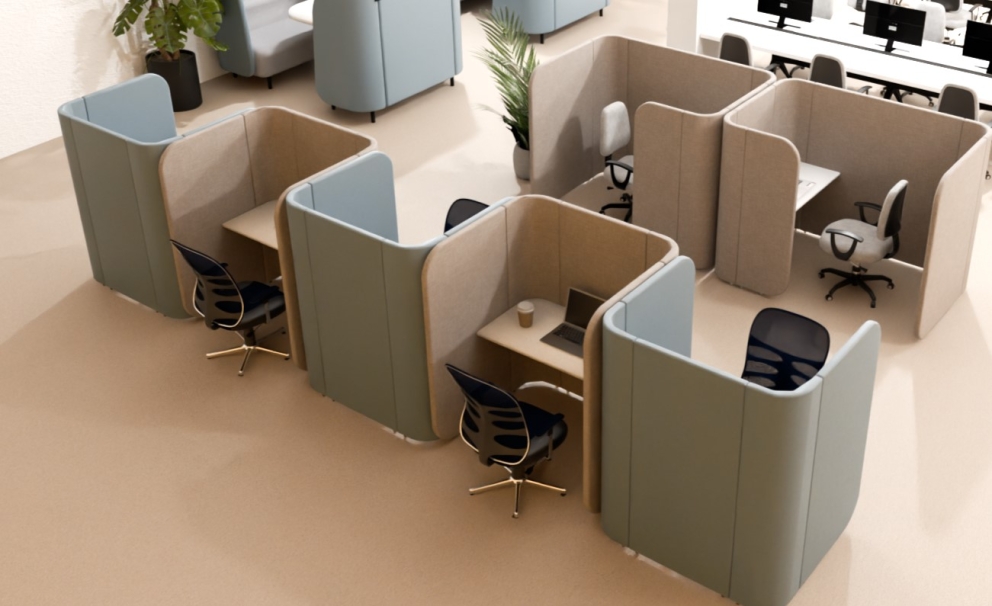 Multidesk Cub Cubby Desk - AD23